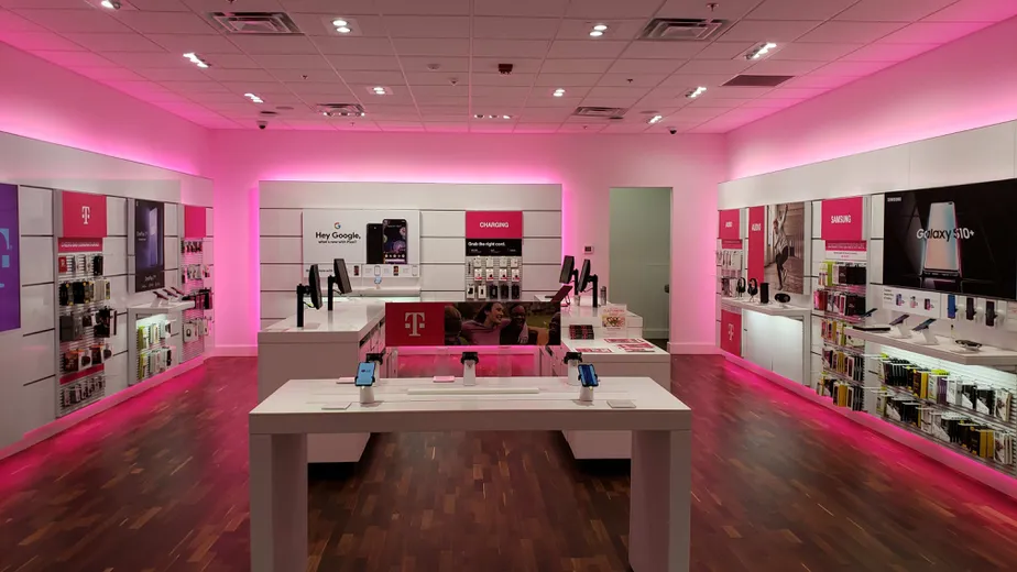 Interior photo of T-Mobile Store at Eastgate Mall 3, Cincinnati, OH