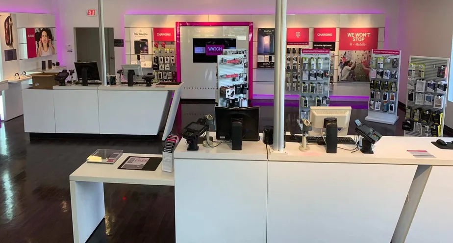 Interior photo of T-Mobile Store at Powerline & Atlantic 2, Pompano Beach, FL