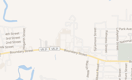 map of 2127 Boundary St. Ste. 6 Beaufort, SC 29902