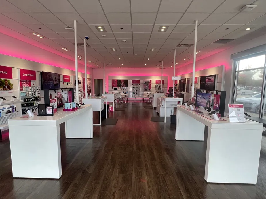 Interior photo of T-Mobile Store at Hwy 380 & Graves, Mckinney, TX