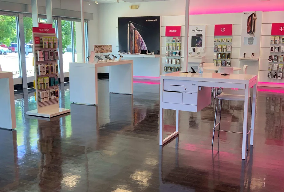 Interior photo of T-Mobile Store at College Ave & Mendocino, Santa Rosa, CA