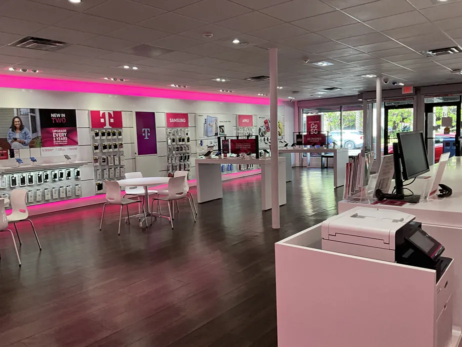 Interior photo of T-Mobile Store at Harding Ave & 94th St, Surfside, FL