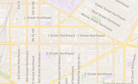 map of 910 H St NE Washington, DC 20002