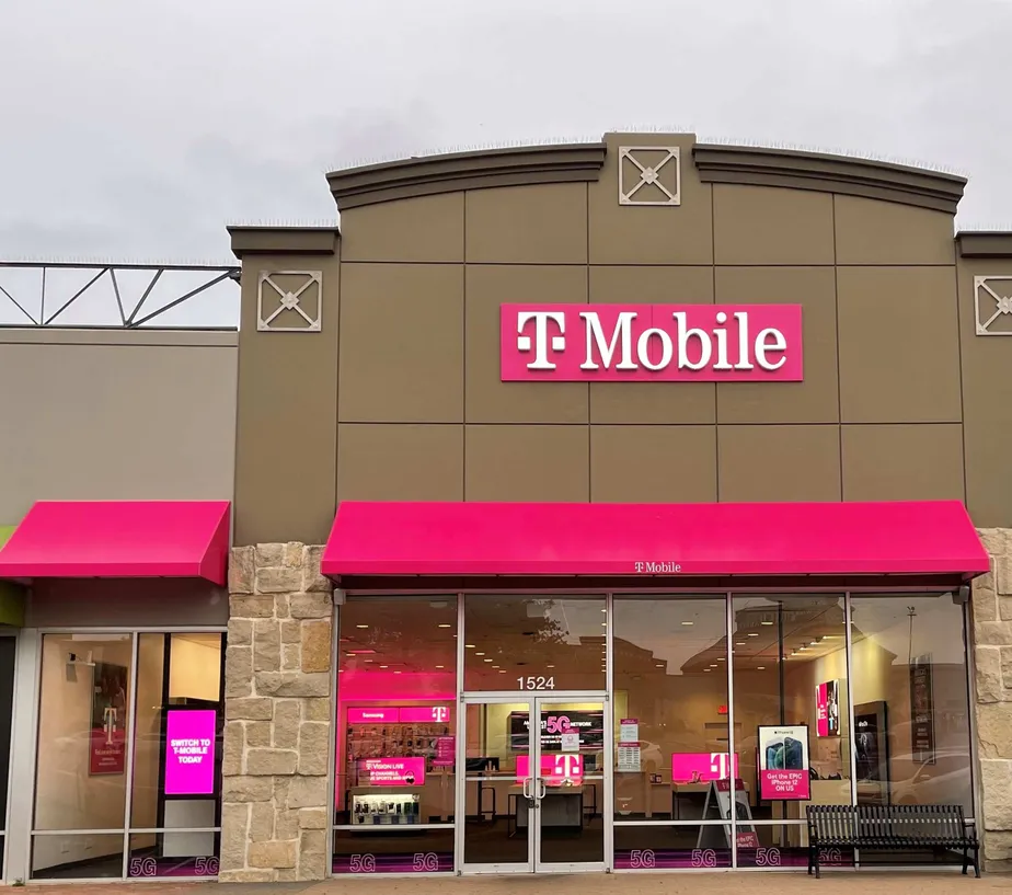 Exterior photo of T-Mobile store at E Basse Rd & Jones Maltsberger Rd 2, San Antonio, TX