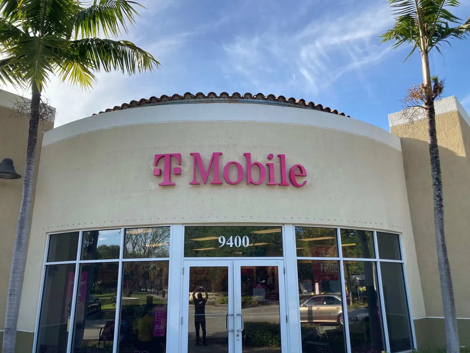 Exterior photo of T-Mobile store at Ne 2nd Ave & Ne 94th St, Miami Shores, FL