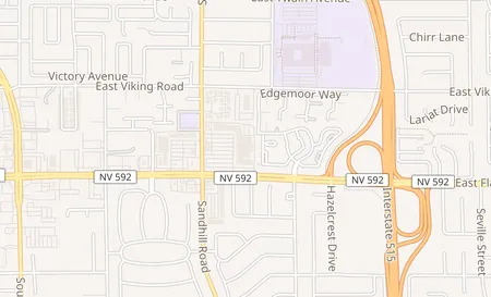 map of 3830 E. Flamingo Rd C1 Las Vegas, NV 89121