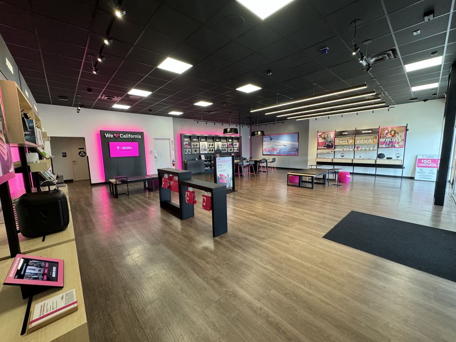 Interior photo of T-Mobile Store at Villa Marina, Marina Del Rey, CA