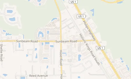 map of 5055 Sunbeam Rd Jacksonville, FL 32257
