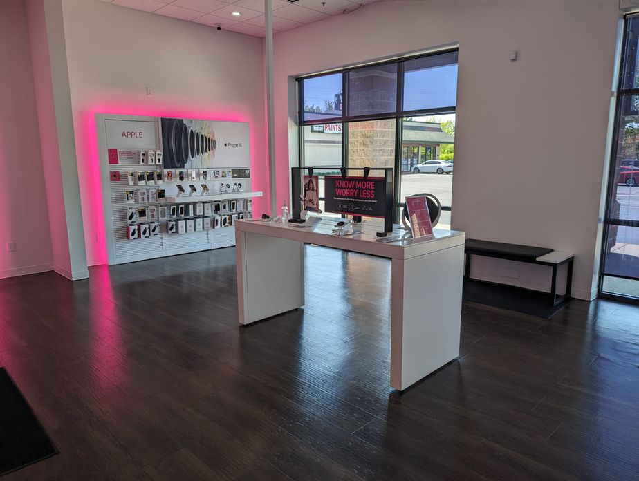 Interior photo of T-Mobile Store at 24th & Helmke, Wausau, WI