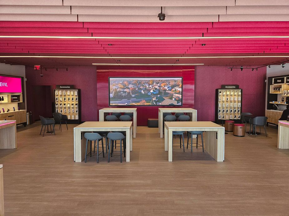 Interior photo of T-Mobile Store at Westgate Marketplace, Oklahoma City, OK