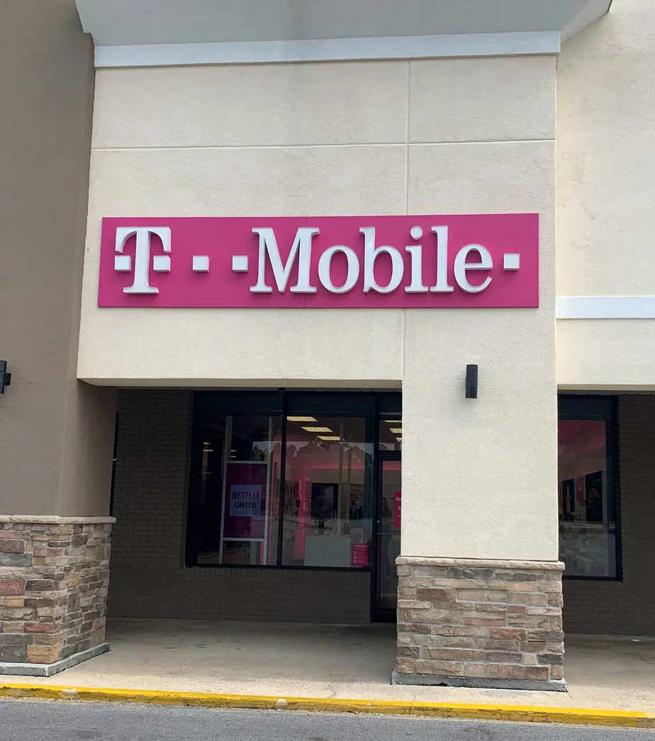 Exterior photo of T-Mobile store at Nine Mile Road & Chemstrand Rd, Pensacola, FL