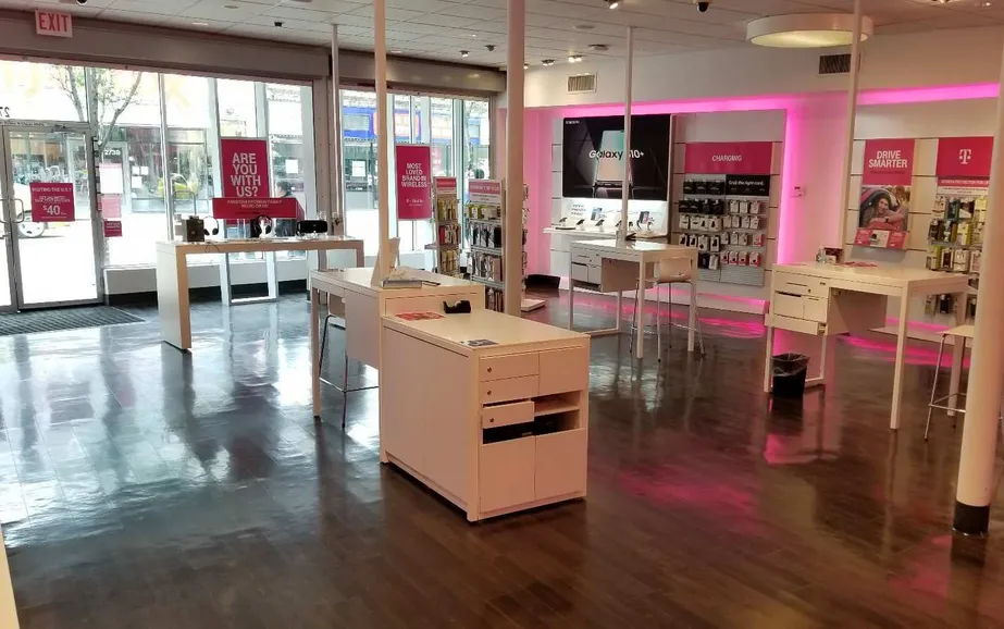 Interior photo of T-Mobile Store at Clark St & Diversey Pkwy, Chicago, IL