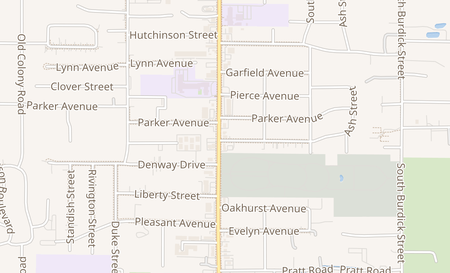 map of 3827 South Westnedge Kalamazoo, MI 49008