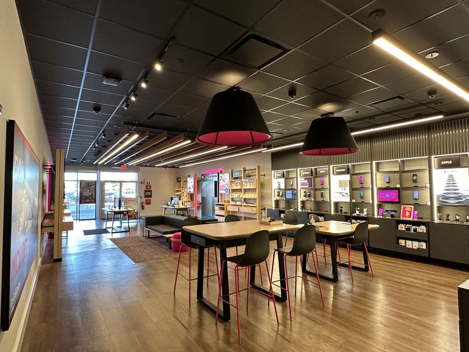 Interior photo of T-Mobile Store at North Gate, Revere, MA