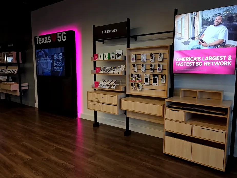 Interior photo of T-Mobile Store at Morton Ranch Rd & Powell House Ln, Katy, TX