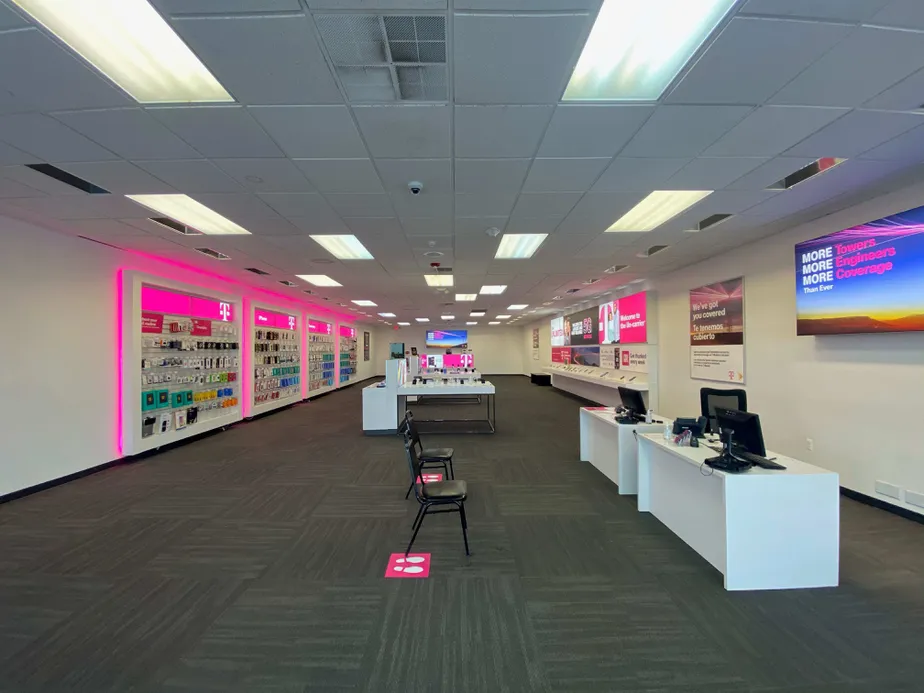 Interior photo of T-Mobile Store at W 7th St & W Edge Dr, Auburn, IN