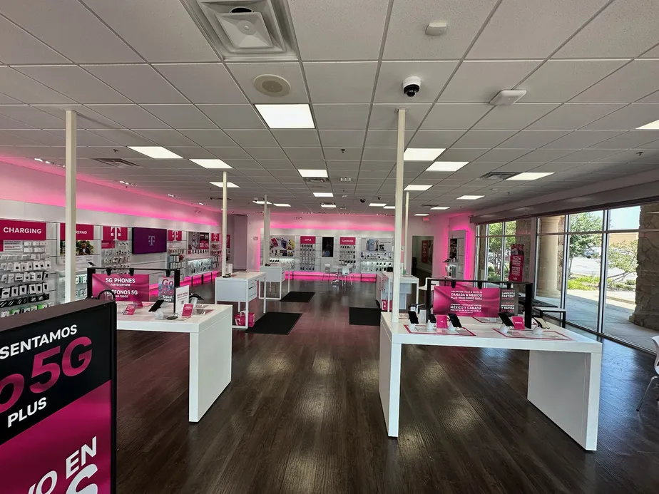 Interior photo of T-Mobile Store at Hawks- Westworth Village, Fort Worth, TX
