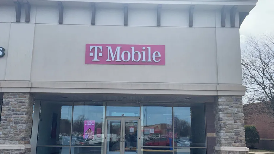 Exterior photo of T-Mobile store at Centerton Rd & YMCA Entrance, Mount Laurel, NJ