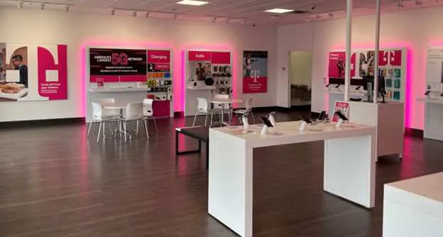 Interior photo of T-Mobile Store at Hwy 15 & Freemont Ave SW, Hutchinson, MN