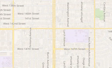 map of 14408 Hawthorne Blvd Ste C Lawndale, CA 90260