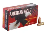 Federal American Eagle 9mm Luger, 115 Grain FMJ, 50 Rounds AE9DP | AE9DP