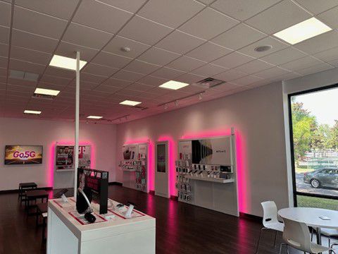 Interior photo of T-Mobile Store at W Tennessee St & Capital Cir NW, Tallahassee, FL