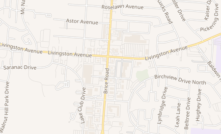 map of 1896 Brice Rd Reynoldsburg, OH 43068