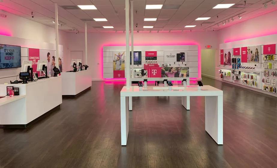 Interior photo of T-Mobile Store at Eau Gallie Blvd & Hwy A1a, Indian Harbour Beach, FL