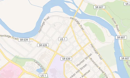 map of 330 Amaret Street Fredericksburg, VA 22401