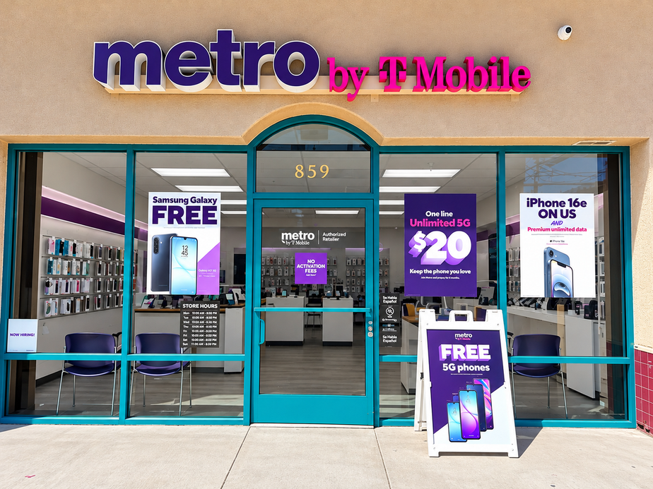 Metro by T-Mobile 859 S Vermont Ave - 859 S Vermont Ave 