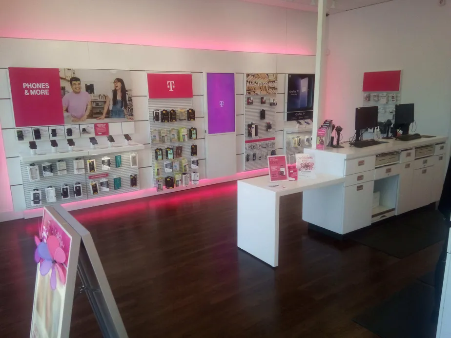 Interior photo of T-Mobile Store at Glenn School Road & E Geer St, Durham, NC