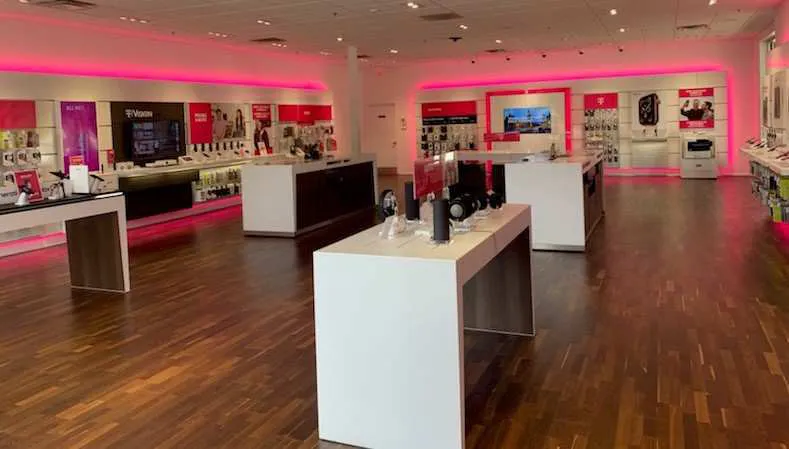 Interior photo of T-Mobile Store at East West Hwy & Belcrest Rd, Hyattsville, MD
