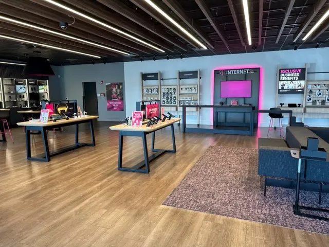 Interior photo of T-Mobile Store at Crawfordsville Rd & Augusta Dr N, Indianapolis, IN