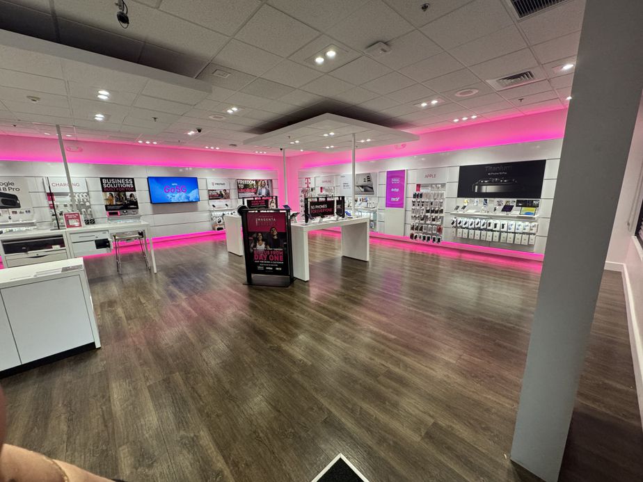 Interior photo of T-Mobile Store at Shoppes at West Melbourne, West Melbourne, FL
