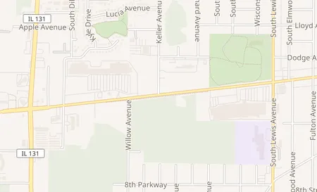 map of 2011 Belvidere Rd Waukegan, IL 60085