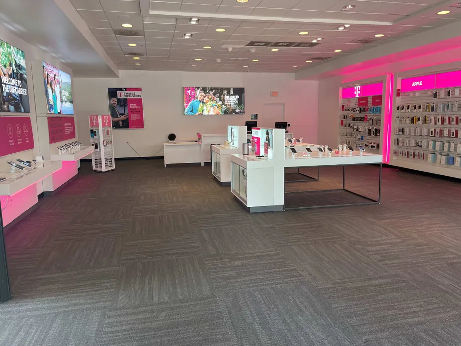 Interior photo of T-Mobile Store at Dallas Pkwy & Trinity Mills Rd, Dallas, TX