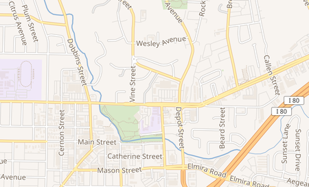 map of 751 E Monte Vista Ave Ste B Vacaville, CA 95688