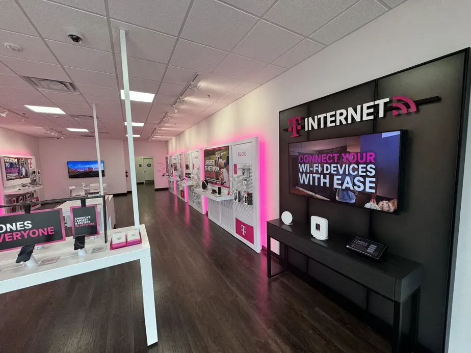  Interior photo of T-Mobile Store at Strawflower Village, Half Moon Bay, CA 