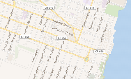 map of 165 Smith Street Perth Amboy, NJ 08861