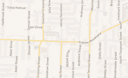 map of 321 W Broadway St West Memphis, AR 72301