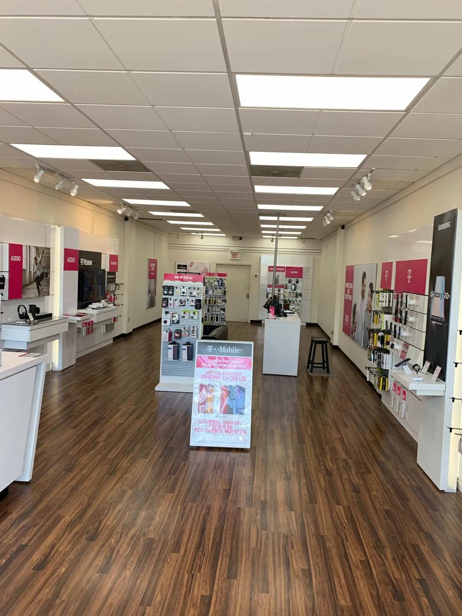 Interior photo of T-Mobile Store at Willowdale Dr & Willow Tree Pl, Frederick, MD