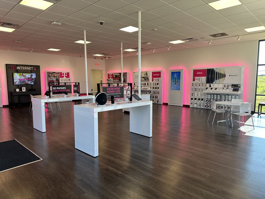 Interior photo of T-Mobile Store at Division St, Guthrie, OK