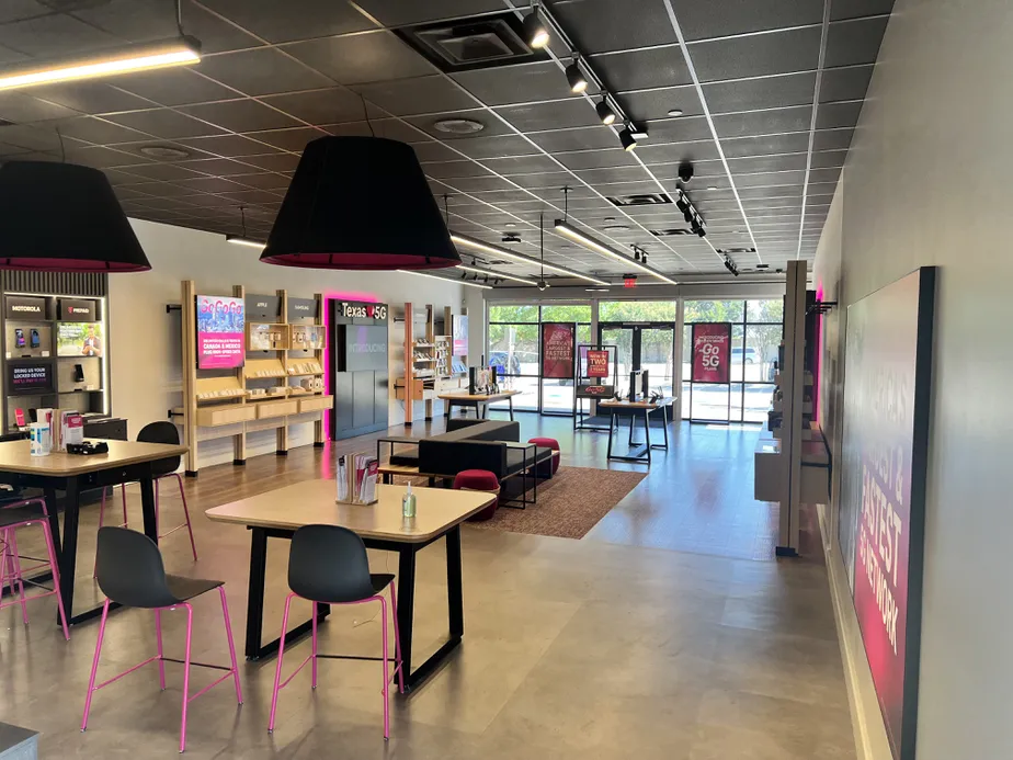 Interior photo of T-Mobile Store at Hwy 67 & Pleasant Run, Cedar Hill, TX