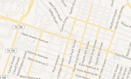 map of 316 W Rancier Ave Killeen, TX 76541