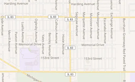 map of 568 Torrence Ave Calumet City, IL 60409