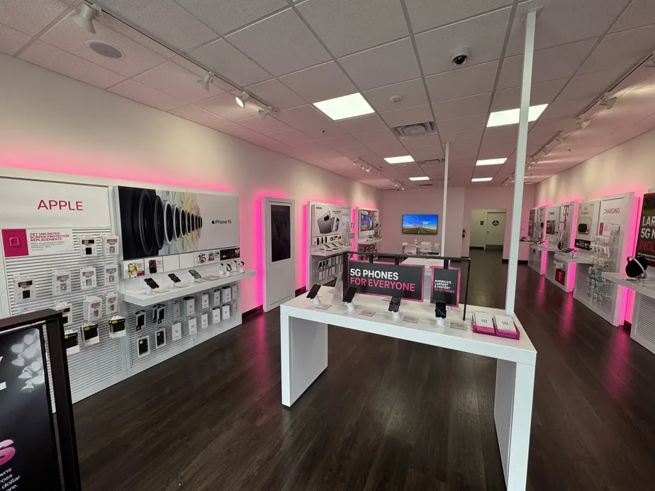  Interior photo of T-Mobile Store at Strawflower Village, Half Moon Bay, CA 