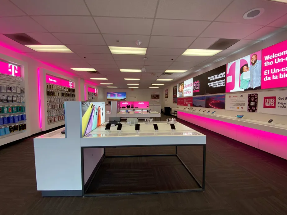 Interior photo of T-Mobile Store at L St & S 34th St, Omaha, NE