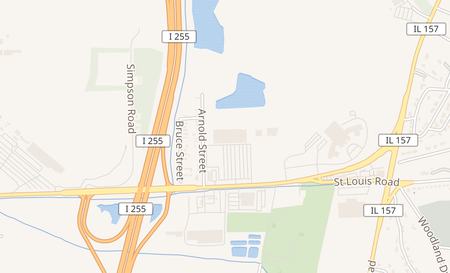 map of 9525 Collinsville Rd Collinsville, IL 62234