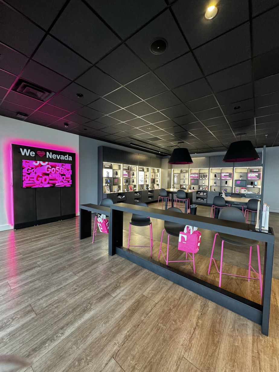 Interior photo of T-Mobile Store at Warm Springs & Marks, Henderson, NV