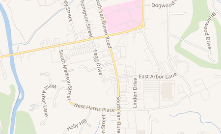 map of 659 S. Van Buren Rd. Ste. B Eden, NC 27288